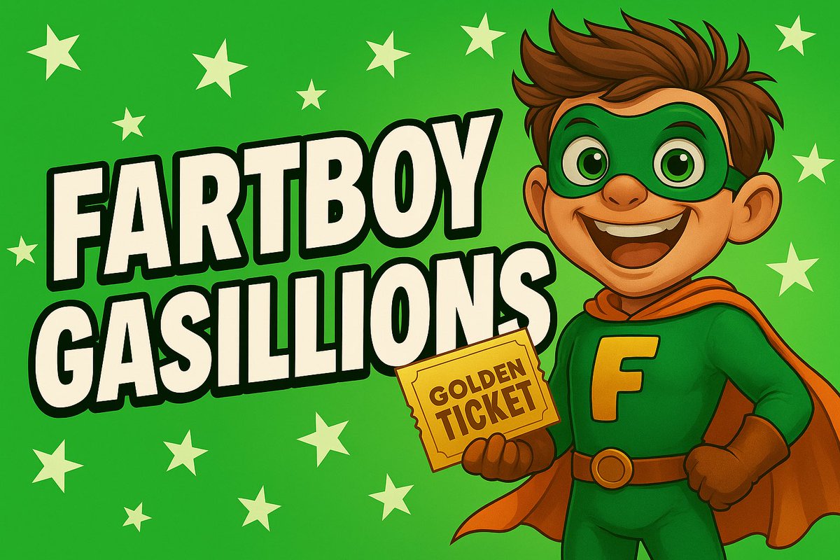 💨 INTRODUCING FARTBOY GASILLIONS 💨

fartboy.memesforge.fun/millions

💰 210,000 #FARTBOY PRIZE POOL GUARANTEED! 
(<a href="/hyperonsol/">HyperTek</a> team put up 350k to cover the 20% warchest + 20% burn and keep prize at 210k)

🔹 How it works?

🔥 Like EuroMillions, but on steroids.
🎟️ Tickets cost 250