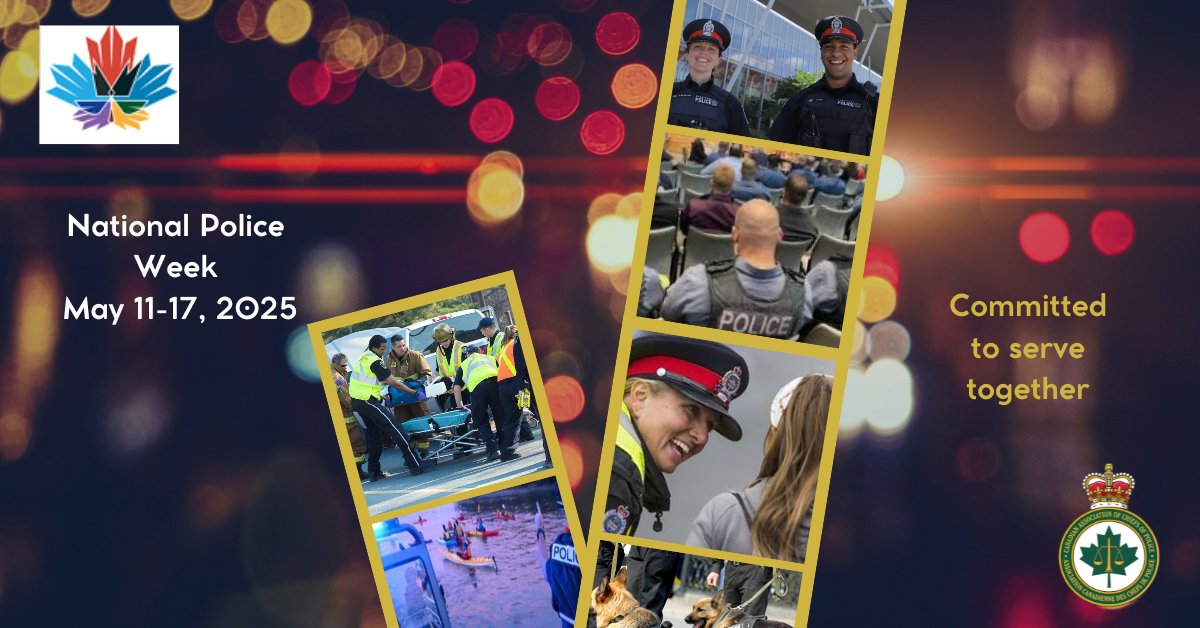 Transit Police, together with our policing &amp; other first responder partners, as well as social &amp; community organizations, are #CommittedToServe the community 24/7/365 #NationalPoliceWeek