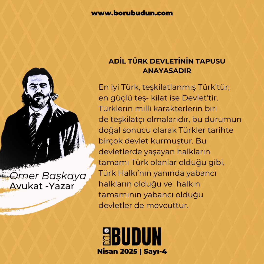Börü Budun Dergisi (@borubudundergi) on Twitter photo Ömer Başkaya'nın yazısı Börü Budun Dergisi' nin 4. Sayısında sizlerle...
<a href="/av_omerbaskaya/">Av. Ömer Başkaya</a>
#börübudun #börübudundergi Ömer Başkaya'nın yazısı Börü Budun Dergisi' nin 4. Sayısında sizlerle...
<a href="/av_omerbaskaya/">Av. Ömer Başkaya</a>
#börübudun #börübudundergi
