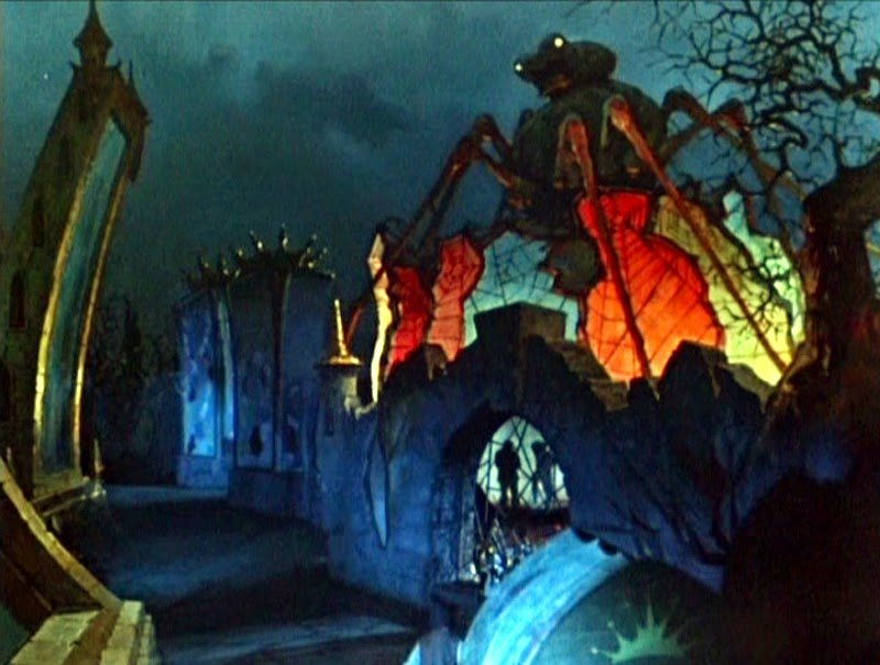Doctor_Hummer's tweet photo. >there's a Soviet movie called Kingdom of Crooked Mirrors(1963)
>featuring a dreamlike world where all character's names are anagrams of real world animals
>they collect keys to free the guy whose name is an anagram of "Friend"
>by the end, the villains turn back into animals
>❤️ https://t.co/Ym0vWe89AE
