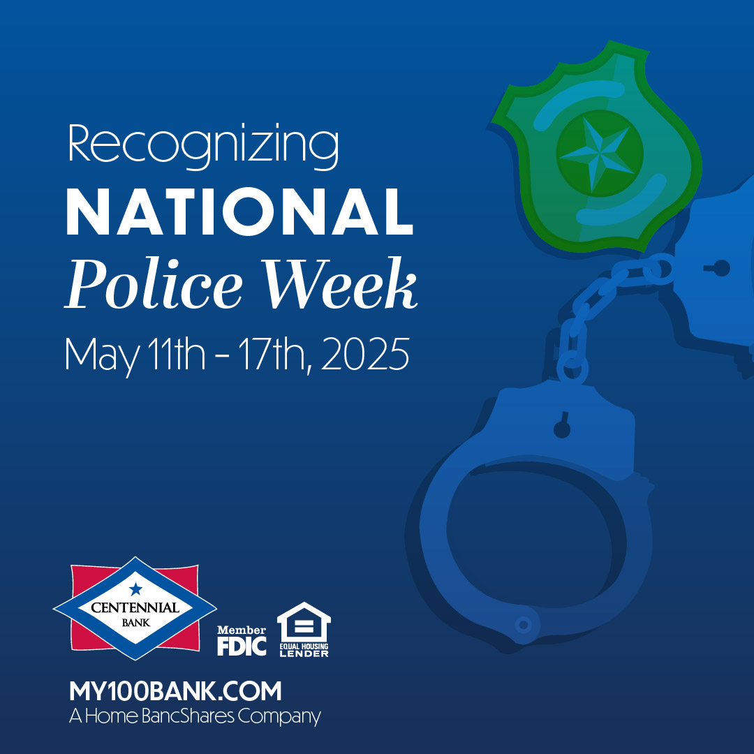 Centennial Bank (@my100bank) on Twitter photo This week, we recognize the bravery, dedication, and sacrifice of law enforcement officers who work tirelessly to keep our communities safe. We're proud to support law enforcement with our Affinity Program, tailored to give back.
Learn more: my100bank.com/mortgage/affin… This week, we recognize the bravery, dedication, and sacrifice of law enforcement officers who work tirelessly to keep our communities safe. We're proud to support law enforcement with our Affinity Program, tailored to give back.
Learn more: my100bank.com/mortgage/affin…