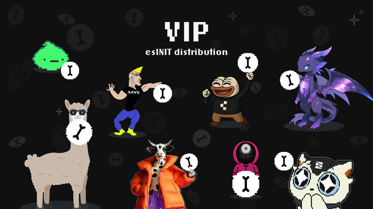 Initia 🪢 (@initia) on Twitter photo Use rollups built with Initia = receive VIP Rewards every 2 weeks.
The following esINIT has been distributed to users from Stage 1:
<a href="/kamigotchiworld/">Kamigotchi</a>: 74,786
<a href="/milky_way_zone/">MilkyWay 🥛</a>: 67,308
<a href="/RAVE__Trade/">RAVE</a>: 59,829
<a href="/civitiaorg/">Civitia</a>: 59,829
<a href="/Inertia_fi/">INERTIA</a> : 59,829
<a href="/infinityg_ai/">InfinityGround</a>: 59,829 Use rollups built with Initia = receive VIP Rewards every 2 weeks.
The following esINIT has been distributed to users from Stage 1:
<a href="/kamigotchiworld/">Kamigotchi</a>: 74,786
<a href="/milky_way_zone/">MilkyWay 🥛</a>: 67,308
<a href="/RAVE__Trade/">RAVE</a>: 59,829
<a href="/civitiaorg/">Civitia</a>: 59,829
<a href="/Inertia_fi/">INERTIA</a> : 59,829
<a href="/infinityg_ai/">InfinityGround</a>: 59,829