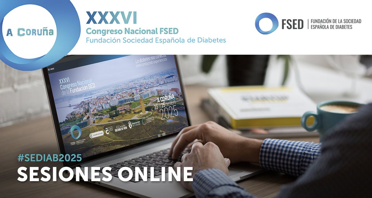 🎥 ¿Te perdiste alguna sesión del #SEDiab2025?
¡Ya puedes acceder a los contenidos online!

🗓️ Hasta el 30 de junio, las personas inscritas al Congreso pueden disfrutar de todas las sesiones en la plataforma virtual.

🆕 ⚡️ Además, algunas sesiones están disponibles en abierto