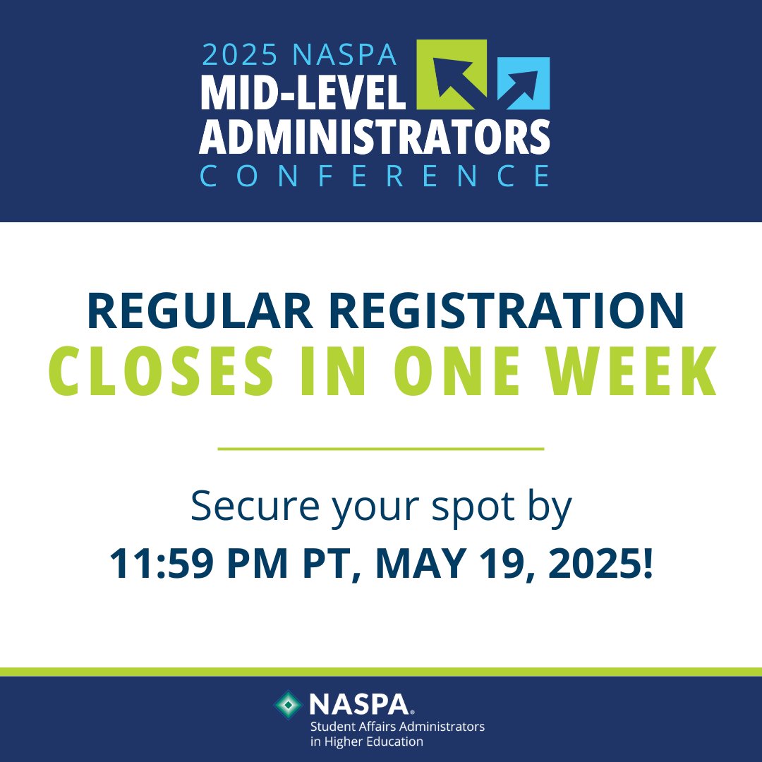 #MLAC25 offers 3 days of leadership development, peer connection, and professional growth—tailored for those in roles between entry-level and AVP (or similar) positions.
🔗 Learn more &amp; Register here: bit.ly/4kdnuhB
📅 June 19-21, 2025
⏳Regular registration ends May 19