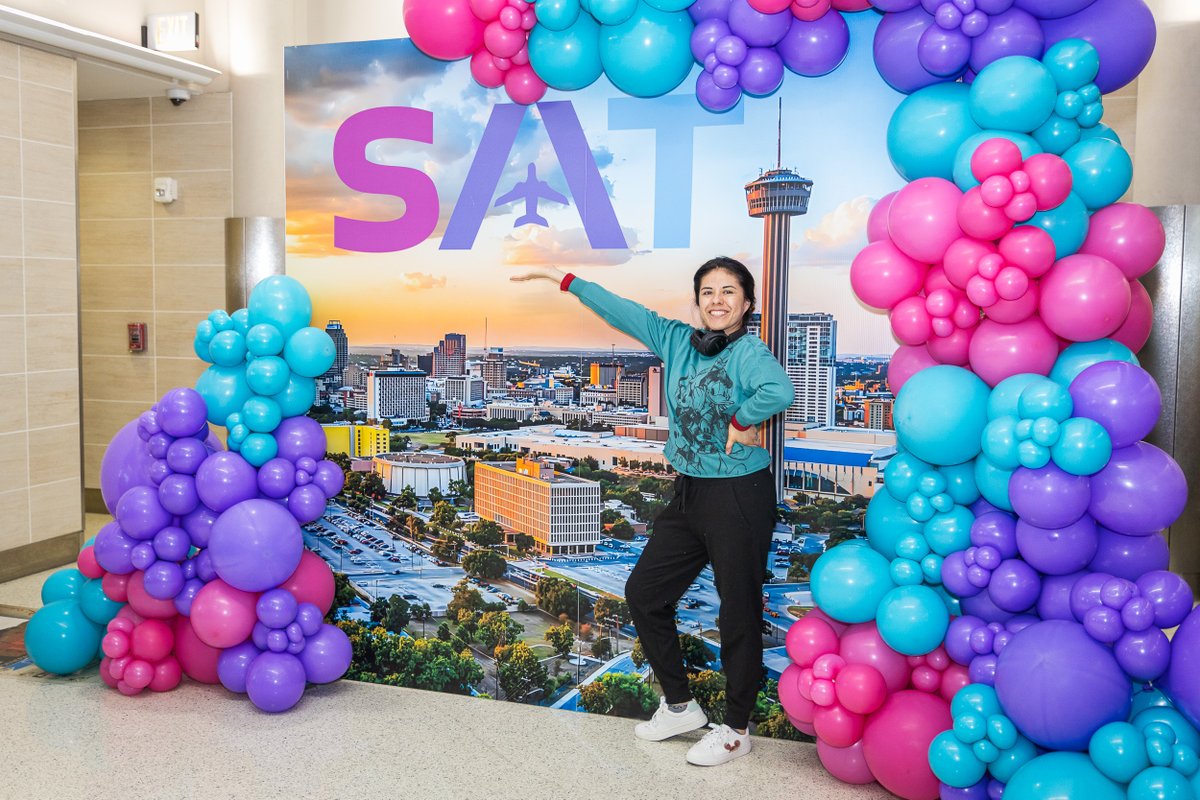 San Antonio International Airport (@satairport) on Twitter photo Last week, we celebrated the launch of 🎉NEW NONSTOP FLIGHTS🎉 to Nashville and Detroit with <a href="/SpiritAirlines/">Spirit Airlines</a>! And if that's not enough to get you in the travel spirit, we also resumed our seasonal nonstop routes to Baltimore & Newark/New York! Learn more: flysanantonio.com Last week, we celebrated the launch of 🎉NEW NONSTOP FLIGHTS🎉 to Nashville and Detroit with <a href="/SpiritAirlines/">Spirit Airlines</a>! And if that's not enough to get you in the travel spirit, we also resumed our seasonal nonstop routes to Baltimore & Newark/New York! Learn more: flysanantonio.com