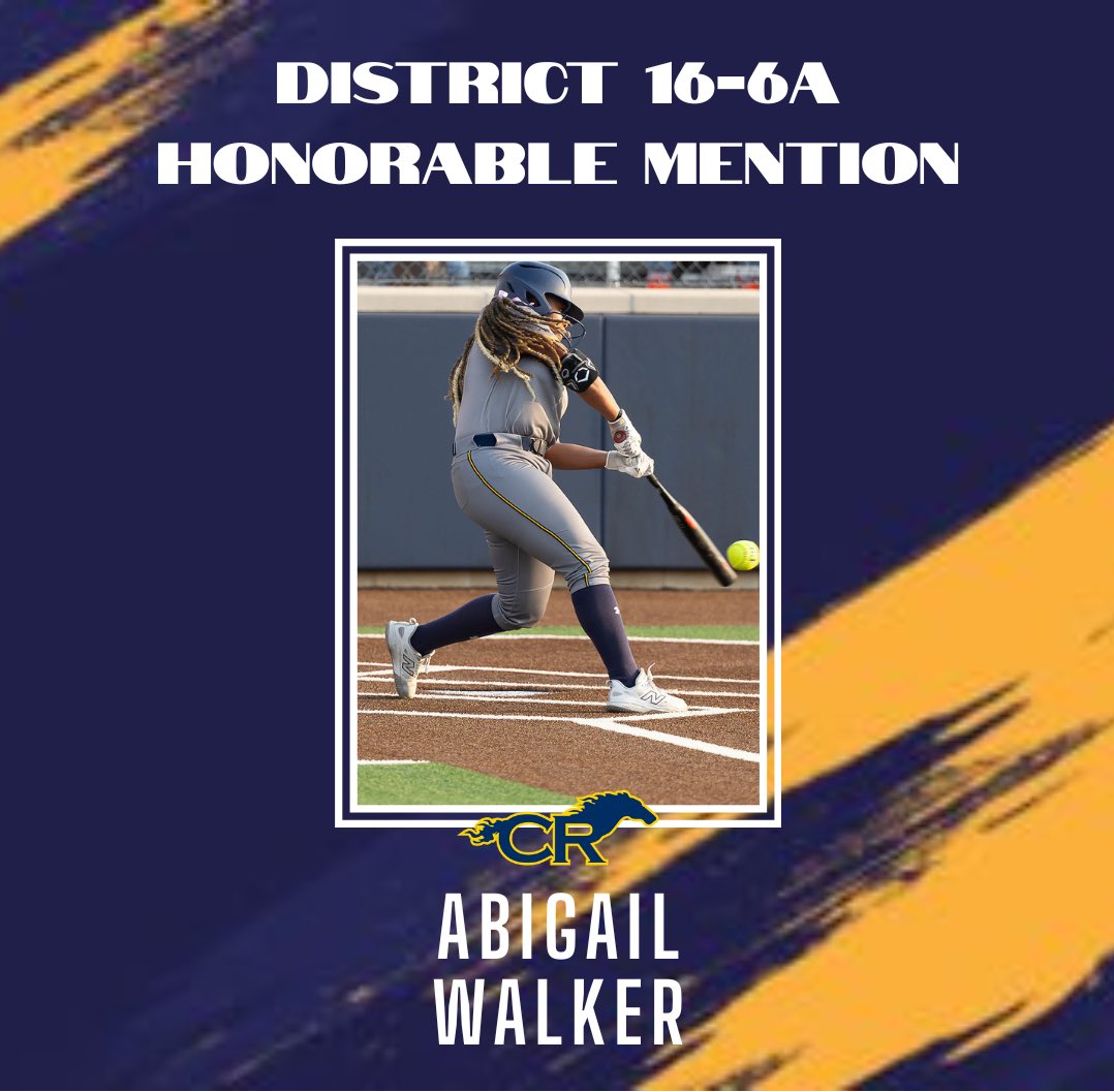 Congrats to Freshman Abigail Walker. This is a huge accomplishment and we are extremely proud of you! Well deserved.