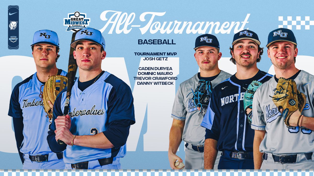Baseball Places Five On All-Great Midwest Tournament Team - Josh Getz Named Tournament MVP gonorthwood.com/x/lgkc3