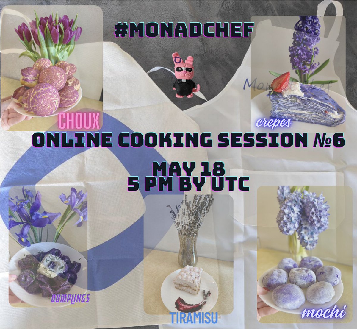 nas91110's tweet image. Monad Chef 👨‍🍳👩‍🍳Session №6.

This Sunday at 5 PM UTC.

Don’t miss it — it’s going to be hot 🔥!

#MonadChef #Monad #Chef #Cooking #Web3