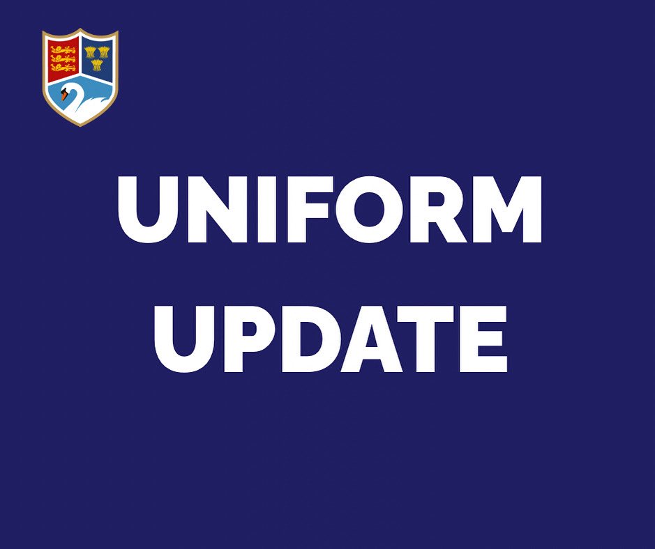 Uniform Update for Tuesday

Students have the option of wearing full uniform or CHS PE kit tomorrow (Tuesday).

This is for one day only due to the warm temperatures.

Students have been given clear guidance for acceptable PE kit items.
