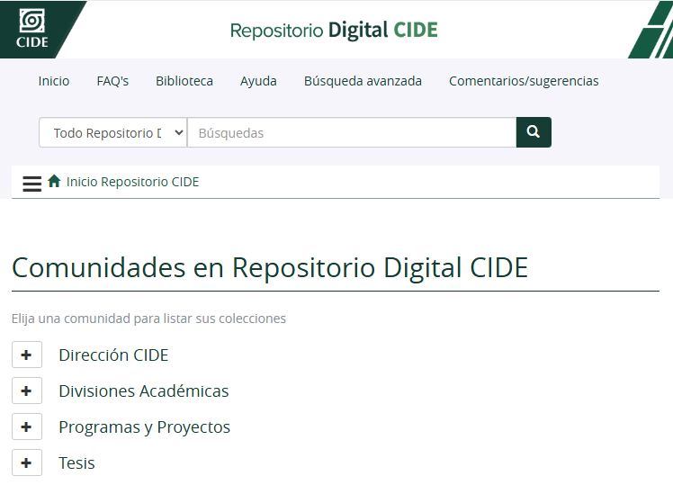 BibliotecaCIDE's tweet image. 🔎📚 ¿Ya conoces el Repositorio Digital CIDE? Aquí encontrarás tesis de egresados, publicaciones de nuestros profesores, documentos de trabajo y artículos de las revistas del CIDE. ¡Todo en acceso abierto! Consulta y explora en: 🔗 repositorio-digital.cide.edu