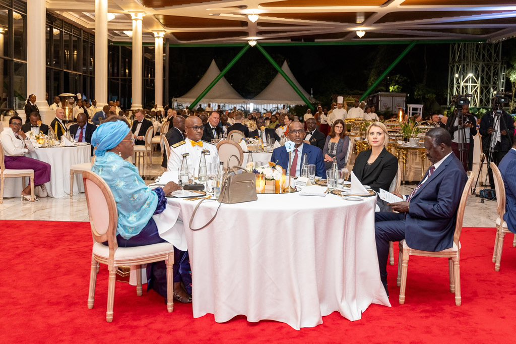 Kenya and Finland enjoy rich diplomatic relations, founded on mutual trust and common aspirations. We will keep strengthening these ties for our shared success.  

Hosted President <a href="/alexstubb/">Alexander Stubb</a> of Finland and his spouse Suzanne Innes-Stubb for State Banquet, State House, Nairobi.