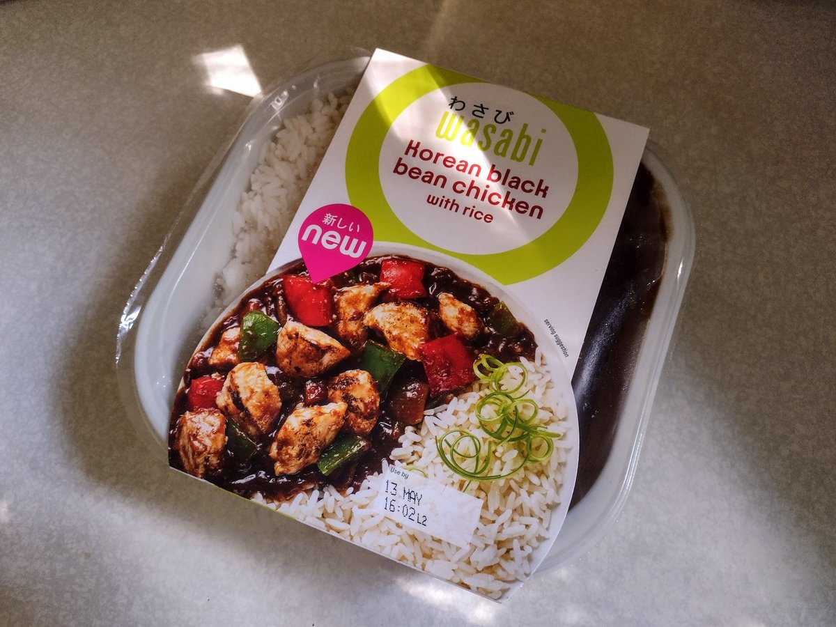 🚨 BRAND NEW WASABI ALERT 🚨 Two new flavours in as many weeks at Tesco Ellesmere 😯 Ridiculous! This was well up to scratch ✅

#ReadyMeals #FineDining 🍽️