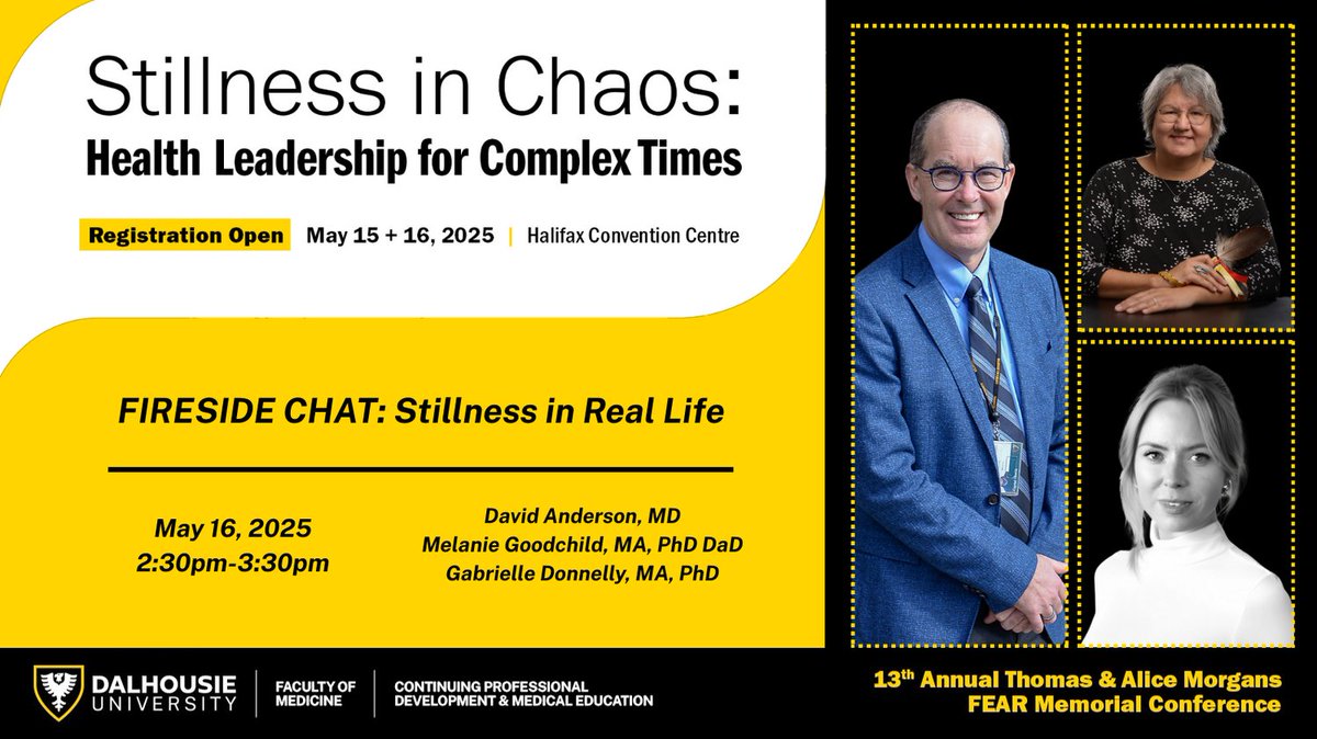 Change is never easy—what happens when systems resist? Join Drs. Mel Goodchild, David Anderson &amp; Gabrielle Donnelly for a critical discussion on navigating resistance in complex environments. 

Register now: registration.cpd.dal.ca/Registration/W…