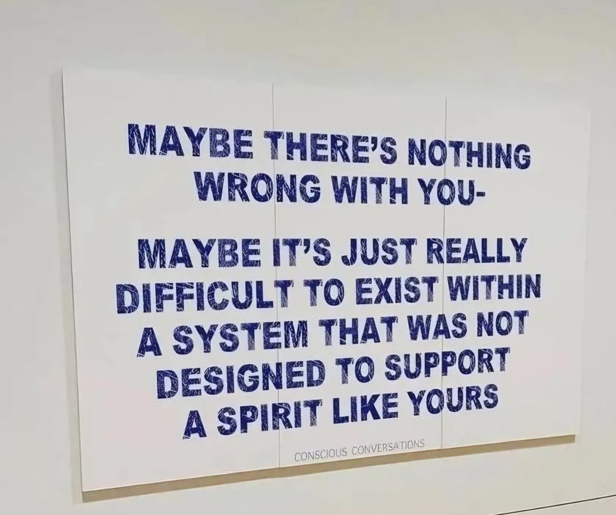 elly_chapple's tweet photo. Maybe it’s not you. Maybe it’s the system - outdated, out of step, and blaming those within it.

There’s nothing wrong with being different. Every human is.

Diversity isn’t a flaw. It’s our strength.

It’s time the system caught up with the truth. 

#FlipTheNarrative 💜
#human https://t.co/EoKGY9En3d