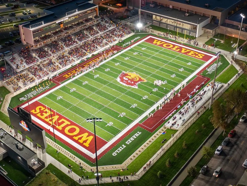 Thank you <a href="/CoachGlas05/">Jason Glasco</a> <a href="/NSUWolves_FB/">Northern State Football🐺 🏈</a> for stopping by today! 🐺