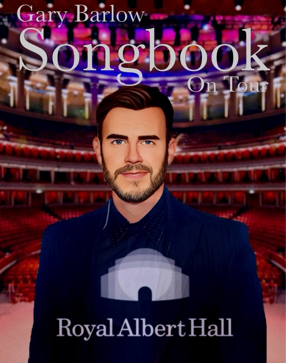 Have fun <a href="/GaryBarlow/">Gary Barlow</a> 👍👍 #GaryBarlow #Songbook #royalalberthall