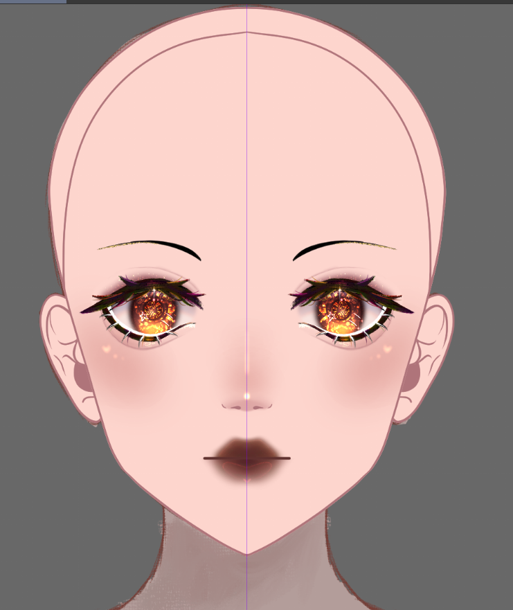 [W.I.P]
I've been drawing non stop since I've finished Uni! 
These eyes are one of the best that I have drawn! 

#Live2D #WIP