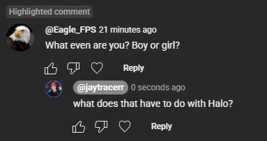 JayTracerr's tweet photo. I love halo. I love HCS. It's hard to be a woman in the scene as it is. Being a gay woman is even harder. I just want to be taken seriously for my content that's it. I never post stuff like this, all I can say is, kindness is free. https://t.co/51GHgAk4vn