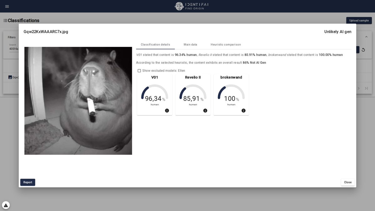 IdentifAI X Bot - BETA tweet media