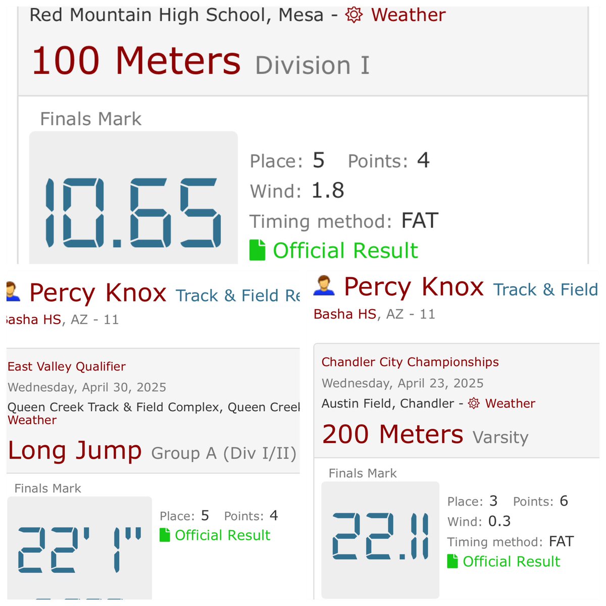 Percy “Trey” Knox III (2026) tweet media