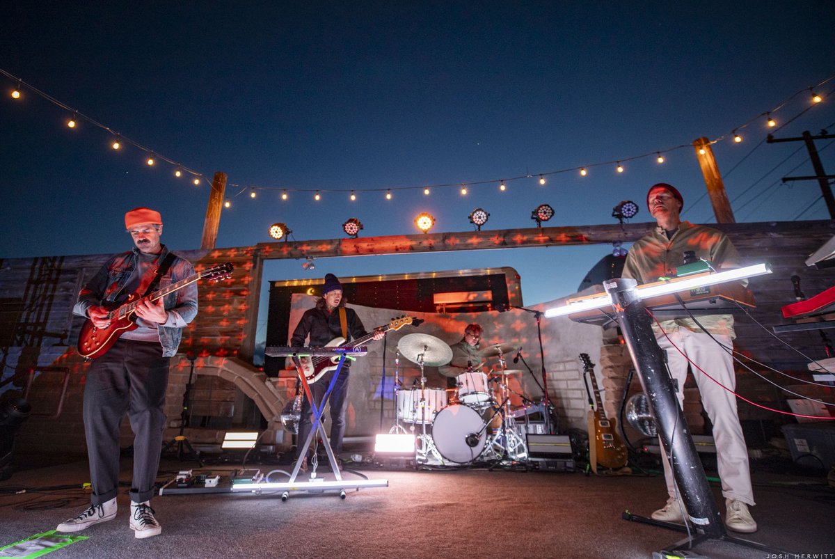 .<a href="/ISO50/">TYCHO : ISO50</a> brave unusually cold temperatures in the Hi-Desert for their return to the legendary <a href="/pappy_harriets/">Pappy & Harriet's</a> after more than a decade // bit.ly/3GOTaLT