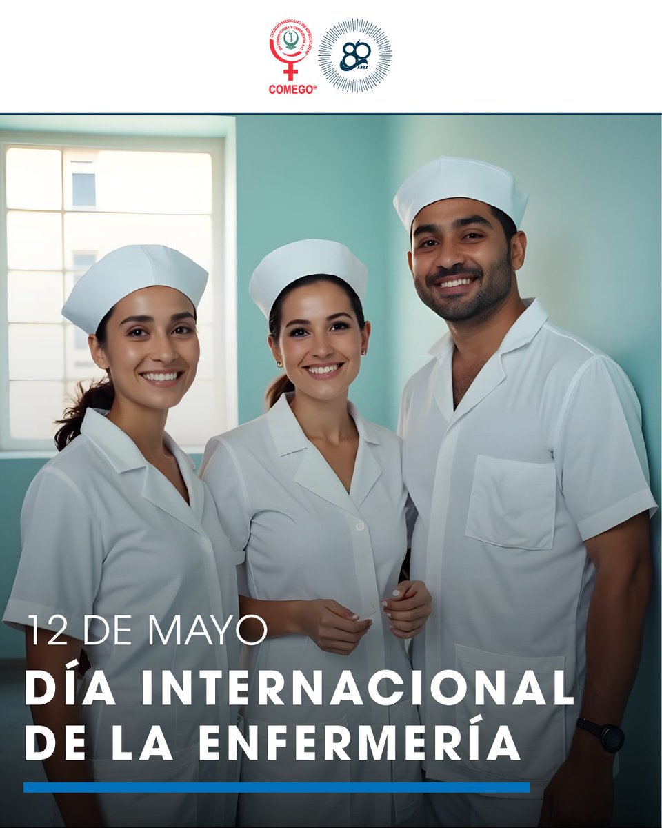 En el Día Internacional de la Enfermería, reconocemos con respeto la labor esencial de las y los profesionales de enfermería.
#DiadelaEnfermeria #COMEGO #Enfermería #Salud #Medicina #Enfermera  #Enfermero #enfermeria