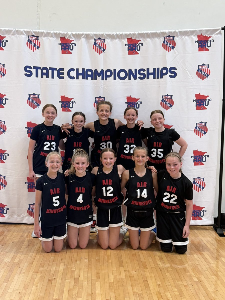 Congrats to three of our very own 5th graders, whose Air Minnesota team took third in the D1 AAU State Tournament!
Nice work Kynlee, Katelyn, and Kiley!
#FEAT 🐻⬇️