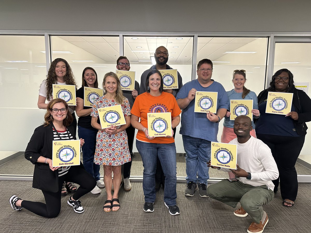 Recently, SS Ts officially became SS Ambassadors!  They’ve worked hundreds of hours reviewing and creating JCPS SS curriculum materials this semester. If you’re interested in being a JCPS SS Ambassador… applications are open for summer and spring 2025! canva.com/design/DAGR3bG…