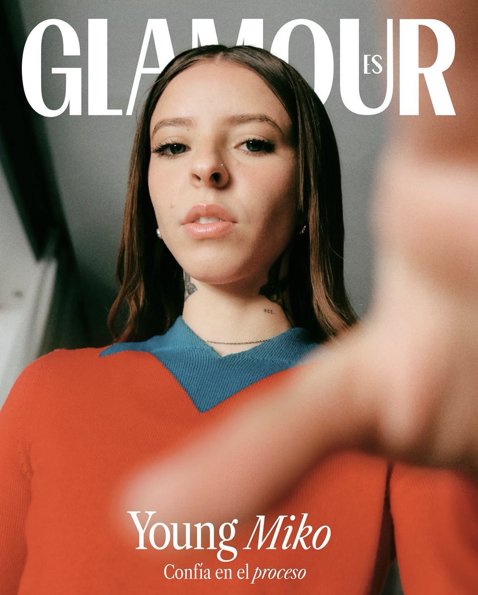 .<a href="/itsyoungmiko/">it’s baby miko 💗</a> stars on the cover of <a href="/GlamourSpain/">Glamour España</a> 💕