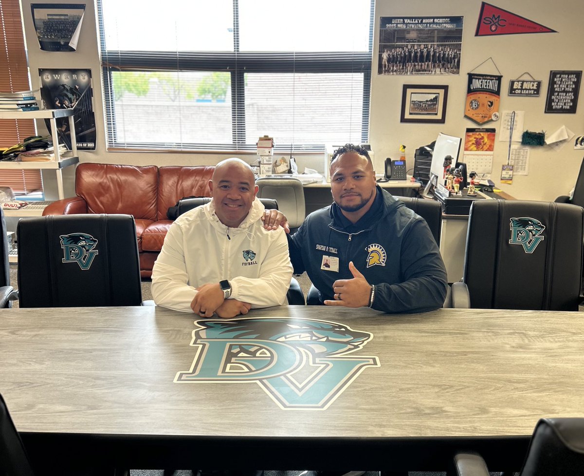 Marcus Malu (@marcus_malu) on Twitter photo Thank you to my toko Coach <a href="/CoachBojay/">Bojay Filimoeatu</a> <a href="/SanJoseStateFB/">San José State Football</a> for stopping by DV this morning Ofa atu toko #SpartanFootBall #DVFootBall Thank you to my toko Coach <a href="/CoachBojay/">Bojay Filimoeatu</a> <a href="/SanJoseStateFB/">San José State Football</a> for stopping by DV this morning Ofa atu toko #SpartanFootBall #DVFootBall