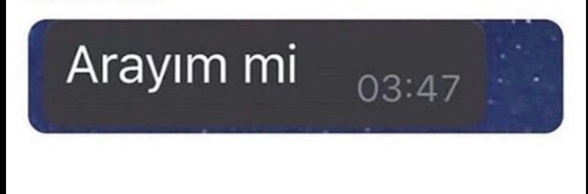 Kızların en sevdiği mesaj..