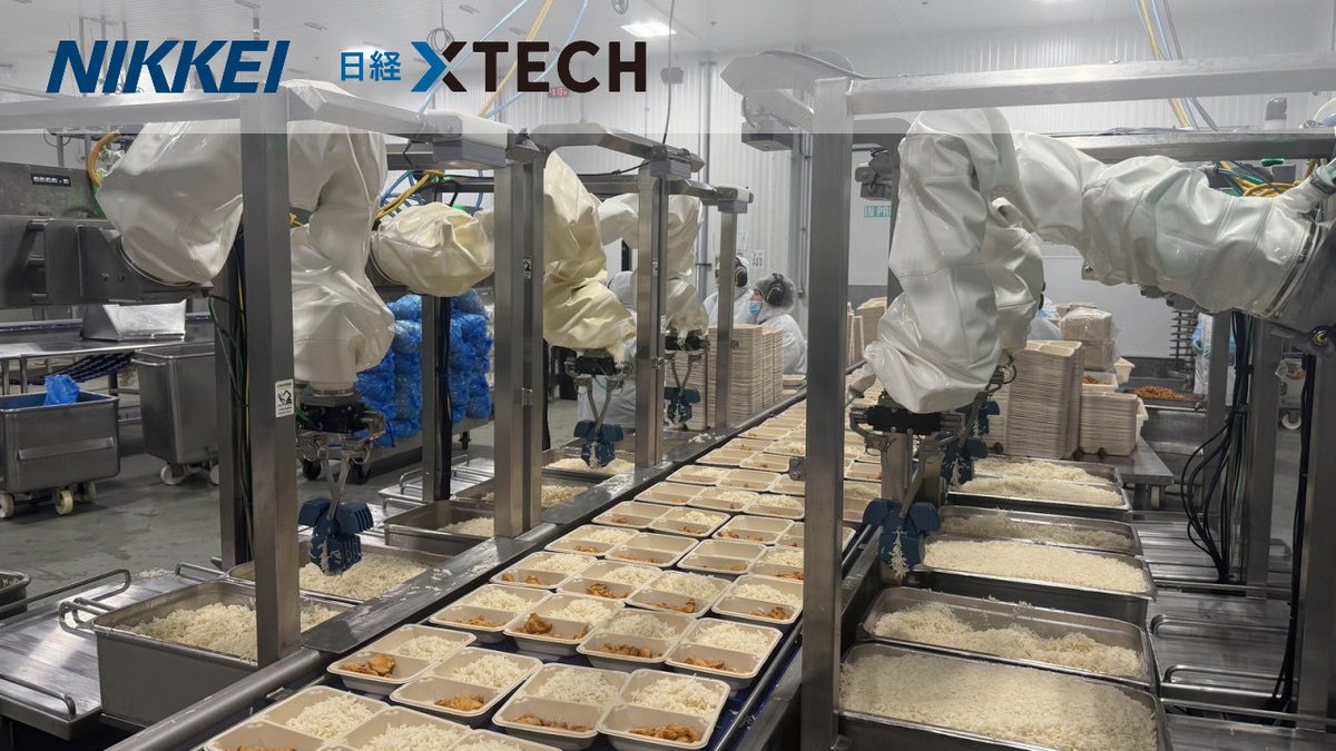 Chef Robotics (@chefrobotics) on Twitter photo Silicon Valley may be known for software, but the physical world still drives 90% of global GDP.
That’s why AI-powered automation in industries with physical processes—like frozen and prepared foods—is such a big opportunity.
<a href="/nikkei/">日本経済新聞 電子版(日経電子版)</a> xTECH interviewed Rajat Bhageria to explore Silicon Valley may be known for software, but the physical world still drives 90% of global GDP.
That’s why AI-powered automation in industries with physical processes—like frozen and prepared foods—is such a big opportunity.
<a href="/nikkei/">日本経済新聞 電子版(日経電子版)</a> xTECH interviewed Rajat Bhageria to explore