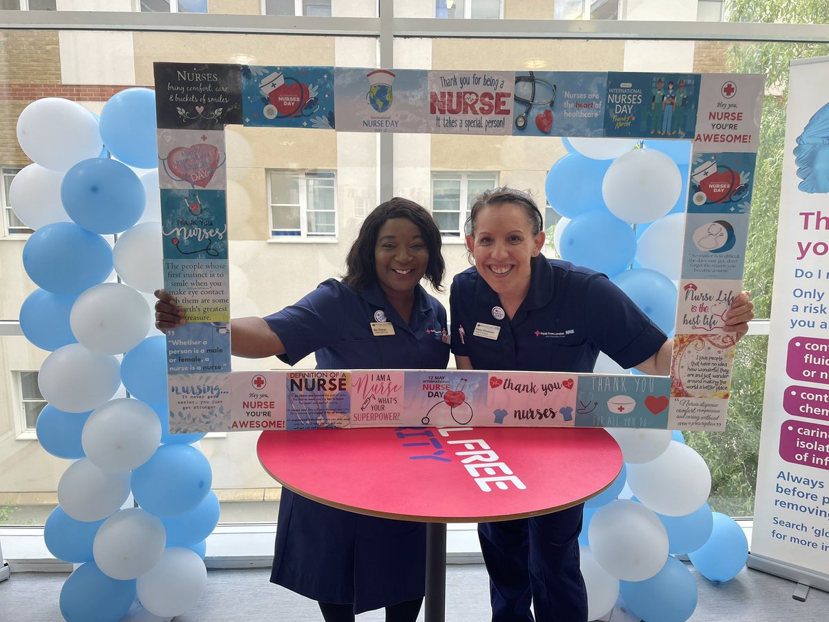 What a day, smiles, reflection and pride all round…. Celebrating #InternationalNursesDay @ Barnet Hospital <a href="/RoyalFreeNHS/">Royal Free London</a>