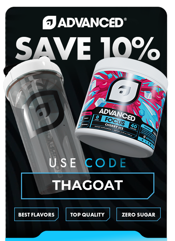If you are looking for a great tasting product that is healthy and good for you. Try out <a href="/ADVANCEDgg/">ADVANCED®</a>  and if you use code THAGOAT at checkout you will get 10% off!!!!
