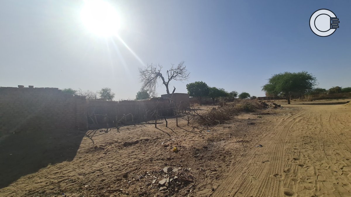 A powerful lens through which to understand the human impact of conflict,
Photograph from Sirba town in west #Darfur state,
The Artrika team  takes a number of photographs from Sirba town, showing the damage and #devastation that destroyed the town from the war of 2023, sadly
