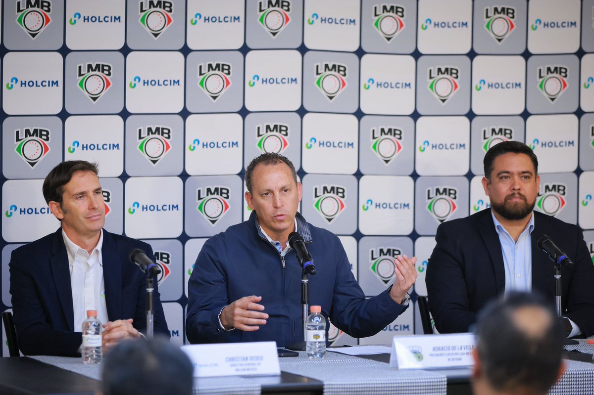 ¡Bienvenidos  <a href="/Holcim_Mx/">Holcim México Oficial</a>! 🔗

Es un honor que formen parte de la familia LMB ⚾️

Estamos listos para hacer grandes cosas en conjunto 🤝

#CienAñosSiendoElRey 👑