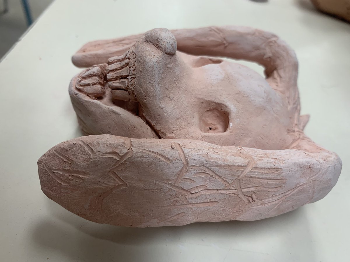 Grey_the_wolfye's tweet photo. Pumpkin rabbit pt 2 #art #clay #fanart #waltenfiles #pumkinrabbit https://t.co/ooe8NBzoIT