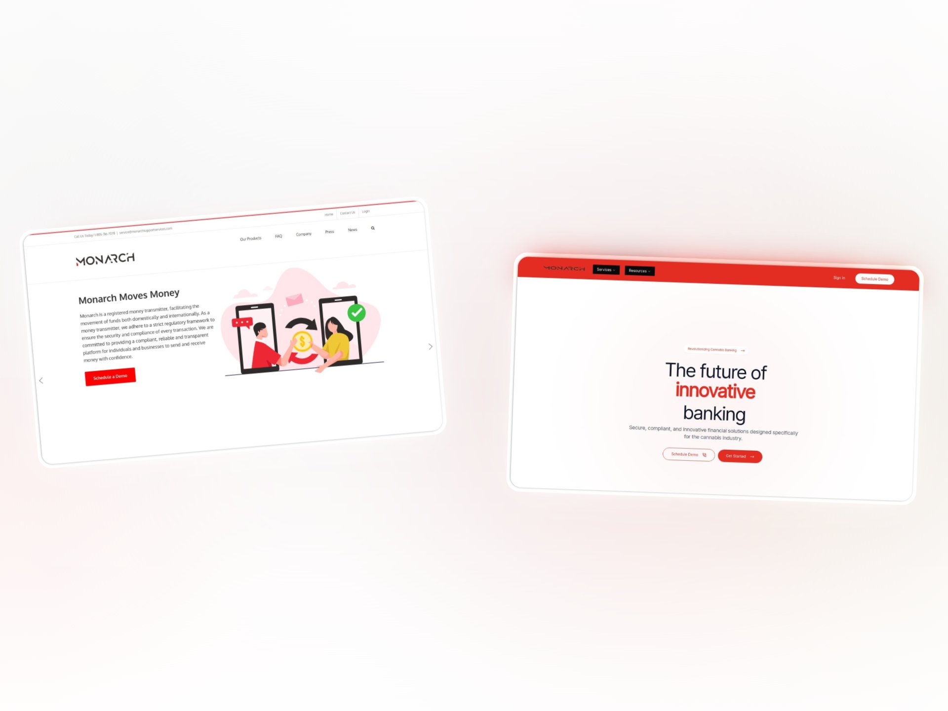 Monarch Money Website Redesign
