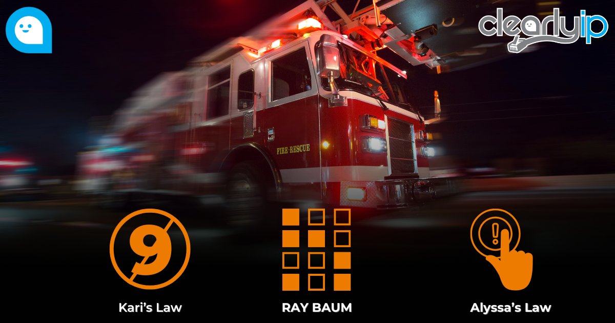 clearly_ip's tweet image. Is your school or business compliant with all of the e911 laws for Telecom? Join us for a webinar on Thursday, May 15th, and you&apos;ll learn valuable info that could save you thousands in fines. Details and registration: zurl.co/9XPZm  #CodeX #E911 #TelecomLaws