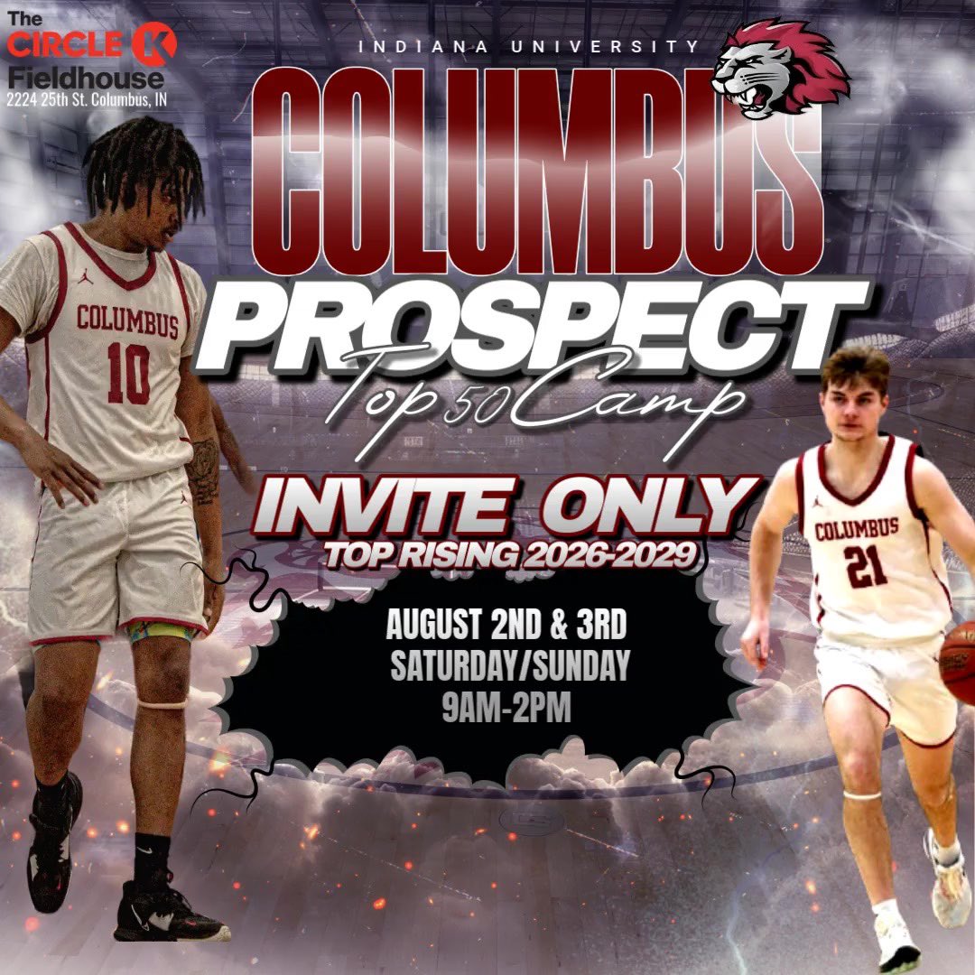 We are looking to invite some of the top rising Sophomores Juniors and Seniors from IL, KY, OH, IN and WI. If you’re interested in being apart of this two-day fun but highly competitive camp. Drop them highlights and season stats to receive an official invite Flyer to register in