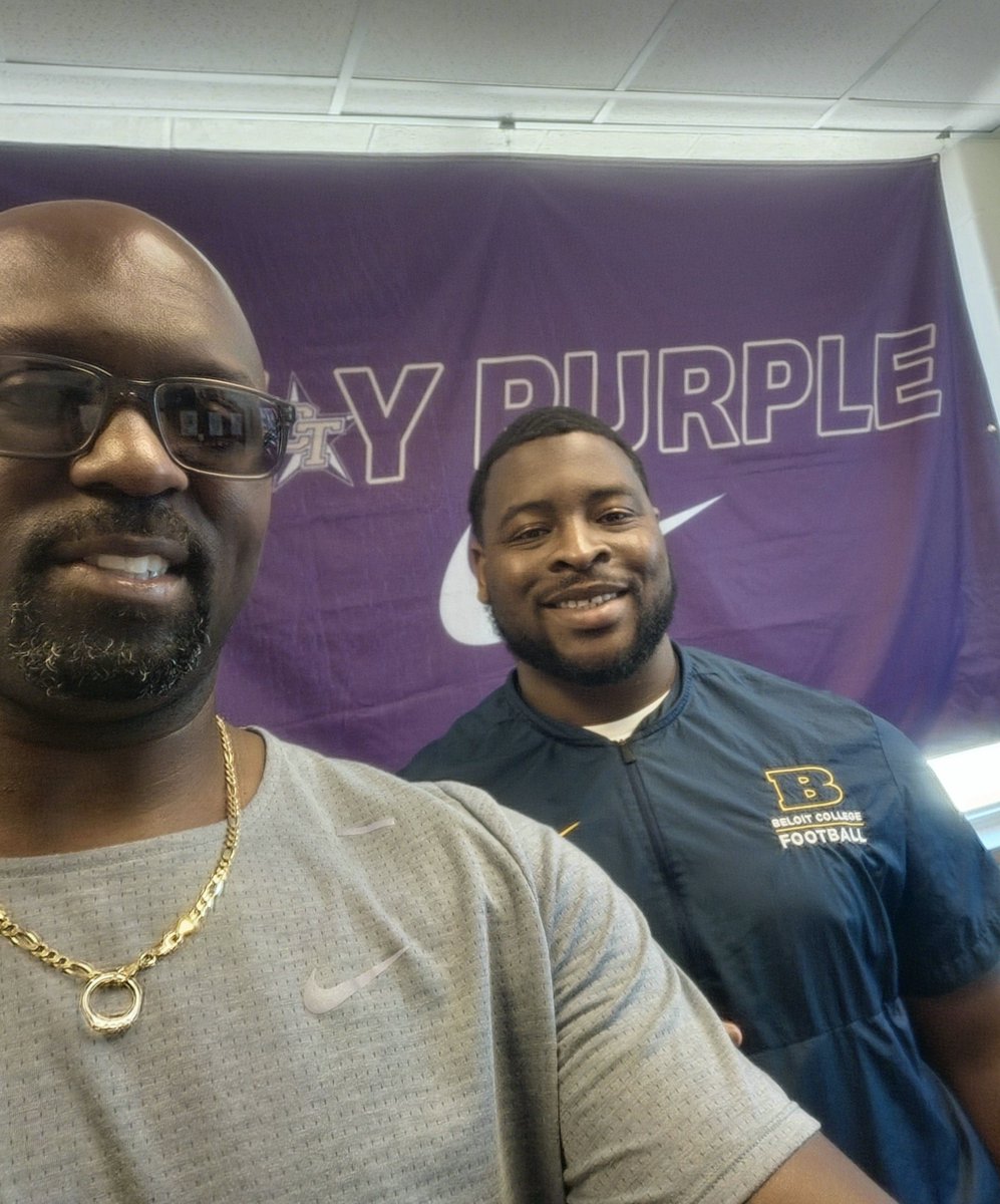 Ricklan Holmes♠️ (@ricklanholmes) on Twitter photo Really appreciate <a href="/BeloitBucsFB/">BeloitBucsFootball</a> for coming by. Our Rangers are excited about your program
#SLR #TTP #F4 #RecruitCTRangers
#StayPurple
<a href="/THSCAcoaches/">THSCA</a> <a href="/Ath_Dynasty/">The Athletic Academy</a> <a href="/dctf/">Dave Campbell's — TexasFootball.com</a> <a href="/MaxPreps/">MaxPreps</a> <a href="/Rivals/">Rivals</a> <a href="/247Sports/">247Sports</a> @On3Recruits @DfwTopTalent <a href="/PrepRedzoneTX/">Prep Redzone Texas</a> <a href="/NPCoachMorgan/">Blane Morgan</a> <a href="/FCRecruits/">First Choice Recruiting</a> Really appreciate <a href="/BeloitBucsFB/">BeloitBucsFootball</a> for coming by. Our Rangers are excited about your program
#SLR #TTP #F4 #RecruitCTRangers
#StayPurple
<a href="/THSCAcoaches/">THSCA</a> <a href="/Ath_Dynasty/">The Athletic Academy</a> <a href="/dctf/">Dave Campbell's — TexasFootball.com</a> <a href="/MaxPreps/">MaxPreps</a> <a href="/Rivals/">Rivals</a> <a href="/247Sports/">247Sports</a> @On3Recruits @DfwTopTalent <a href="/PrepRedzoneTX/">Prep Redzone Texas</a> <a href="/NPCoachMorgan/">Blane Morgan</a> <a href="/FCRecruits/">First Choice Recruiting</a>