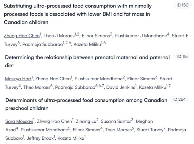 Kozeta Miliku MD, PhD (@kozetamiliku) on Twitter photo Are you attending #DOHaDCanada2025 #CNPRM2025 in Montreal? If yes, come and check the posters from the #Milikulab team presenting data from the <a href="/CHILDSTUDY/">CHILD Cohort Study</a> <a href="/nutrisci_uoft/">U of T Nutritional Sciences</a>
📌 Poster 150 – <a href="/zhenghao_c/">Howard Chen</a>
📌 Poster 115 – Maurya Hart
📌 Poster 264 – Sara Mousavi
<a href="/Dohadcanada/">DOHaD CANADA</a> Are you attending #DOHaDCanada2025 #CNPRM2025 in Montreal? If yes, come and check the posters from the #Milikulab team presenting data from the <a href="/CHILDSTUDY/">CHILD Cohort Study</a> <a href="/nutrisci_uoft/">U of T Nutritional Sciences</a>
📌 Poster 150 – <a href="/zhenghao_c/">Howard Chen</a>
📌 Poster 115 – Maurya Hart
📌 Poster 264 – Sara Mousavi
<a href="/Dohadcanada/">DOHaD CANADA</a>