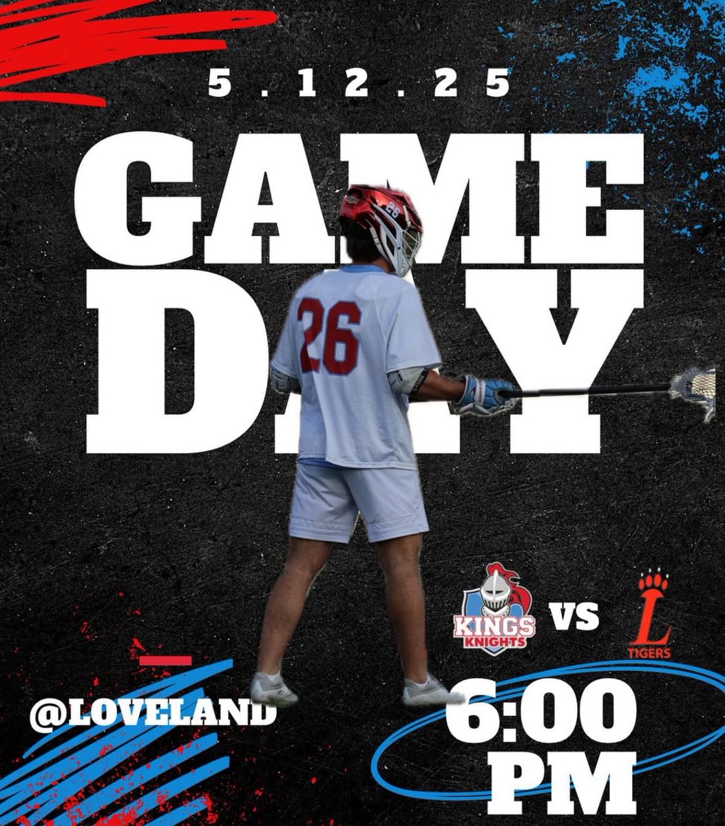 Kings Men's High School Lacrosse (@kingshslax) on Twitter photo The Knights take on Loveland in a conference game tonight. Come show your support!!
Varsity: 6:00pm
<a href="/kingsathletics/">Kings Athletic Department</a>
<a href="/Kings_Schools/">Kings Local Schools</a>
<a href="/CinDayLAX/">CinDayLAX</a> The Knights take on Loveland in a conference game tonight. Come show your support!!
Varsity: 6:00pm
<a href="/kingsathletics/">Kings Athletic Department</a>
<a href="/Kings_Schools/">Kings Local Schools</a>
<a href="/CinDayLAX/">CinDayLAX</a>