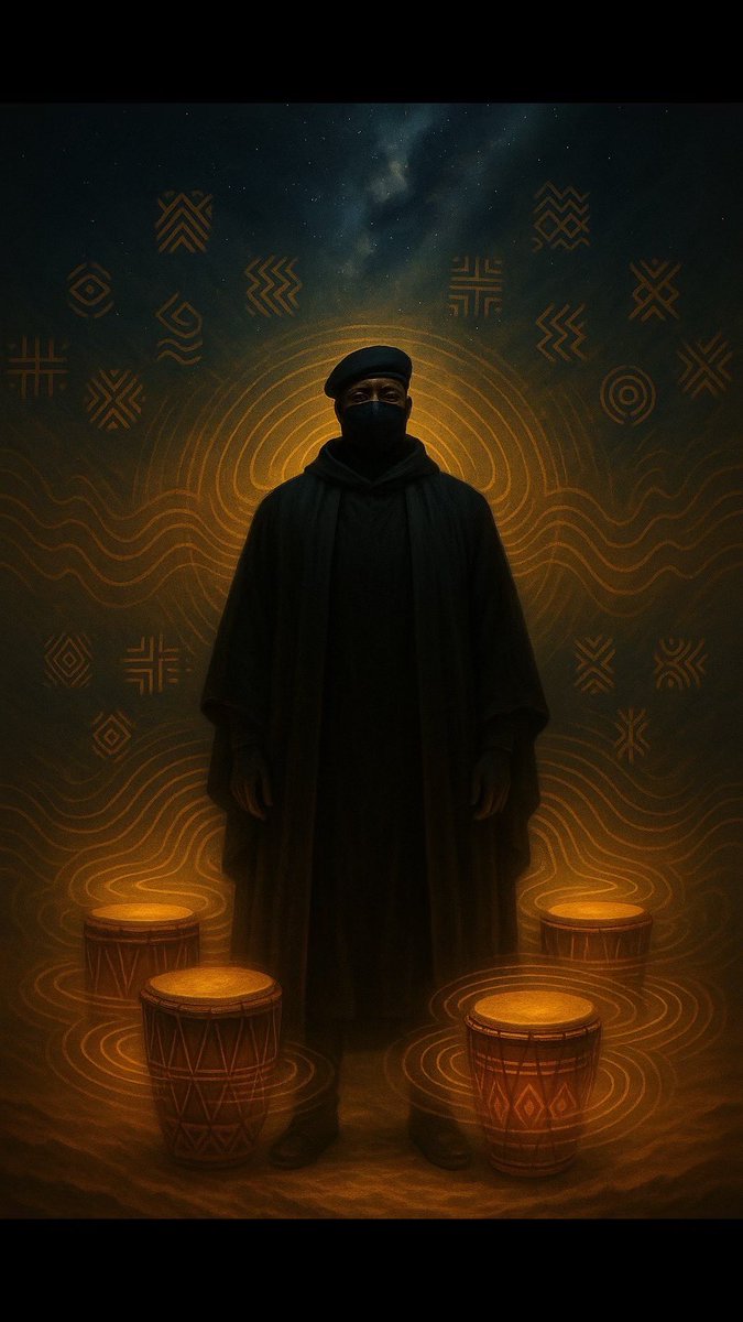 iamjoevial's tweet photo. Every drumbeat is a resurrection.
Every note, a coded prophecy.
This is not music,
it’s memory,
reawakened through flesh and fire.
The ancestors don’t speak English.
They speak vibration.
And when I create,
I translate heaven’s language
into basslines and breath.

#GOG #Joevial https://t.co/ESVVxynG5c