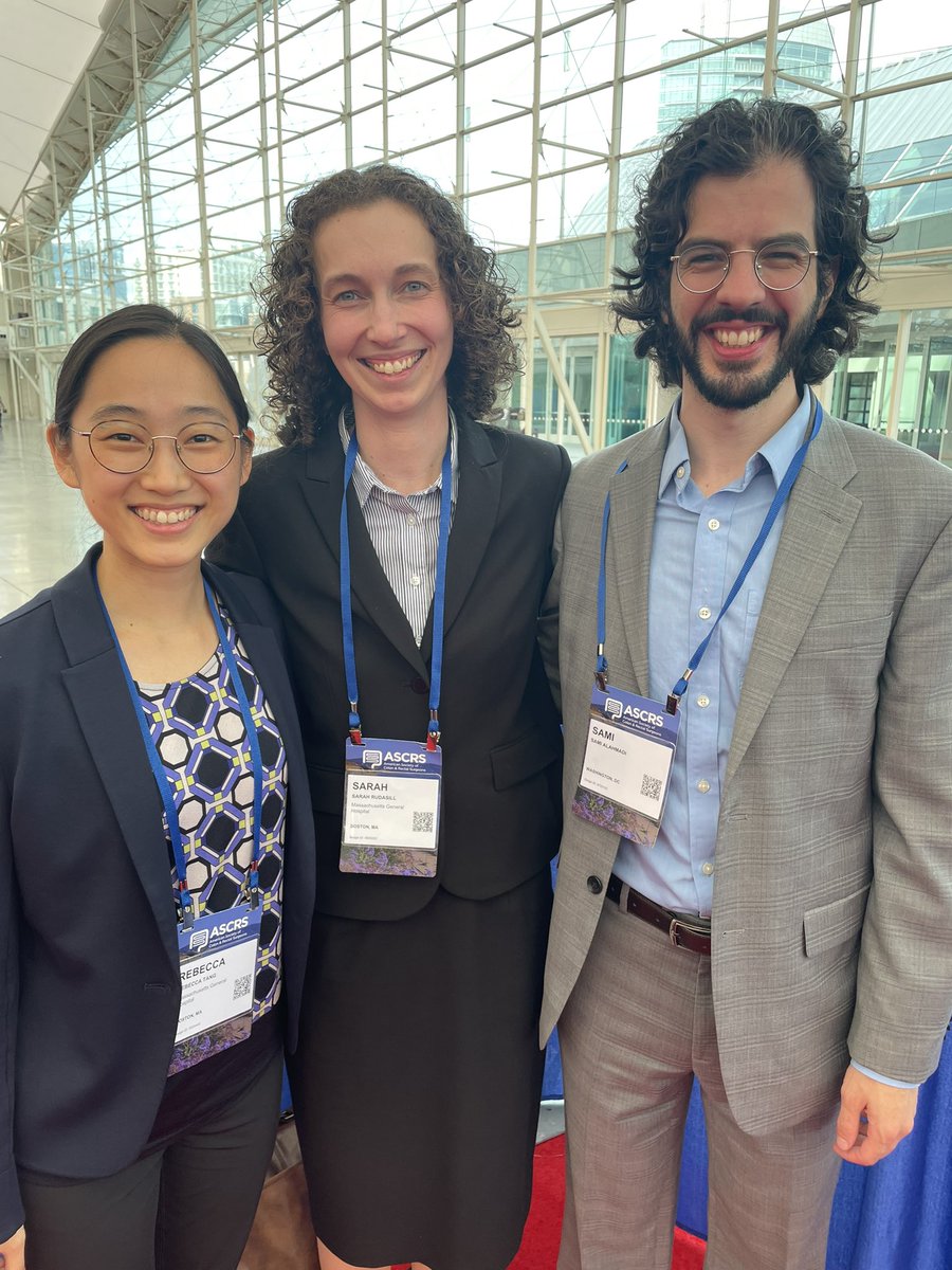 GraceLee (@grace_c_lee_md) on Twitter photo Having a great time at #ASCRS25! Sami Alahmadi, Rebecca Tang, and <a href="/Sarah_Rudasill/">Sarah Rudasill</a> crushing their presentations and making me proud! đź’©<a href="/MGHSurgery/">Mass General Surgery</a> <a href="/MGHColoSurgery/">MGHColorectalSurgery</a> <a href="/LilianaBordei/">Liliana Bordeianou, MD, FACS, FASCRS</a> Having a great time at #ASCRS25! Sami Alahmadi, Rebecca Tang, and <a href="/Sarah_Rudasill/">Sarah Rudasill</a> crushing their presentations and making me proud! đź’©<a href="/MGHSurgery/">Mass General Surgery</a> <a href="/MGHColoSurgery/">MGHColorectalSurgery</a> <a href="/LilianaBordei/">Liliana Bordeianou, MD, FACS, FASCRS</a>
