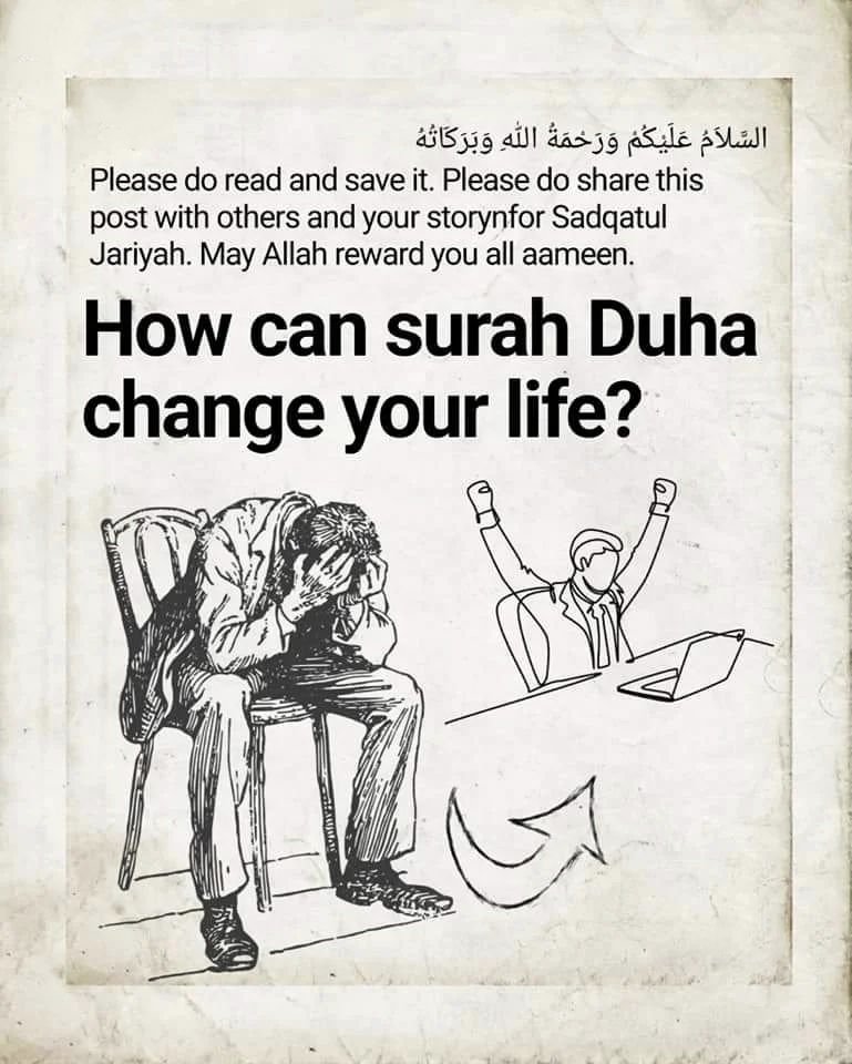 HOW CAN SURAH DUHA CHANGE YOUR LIFE ?

Must read📚