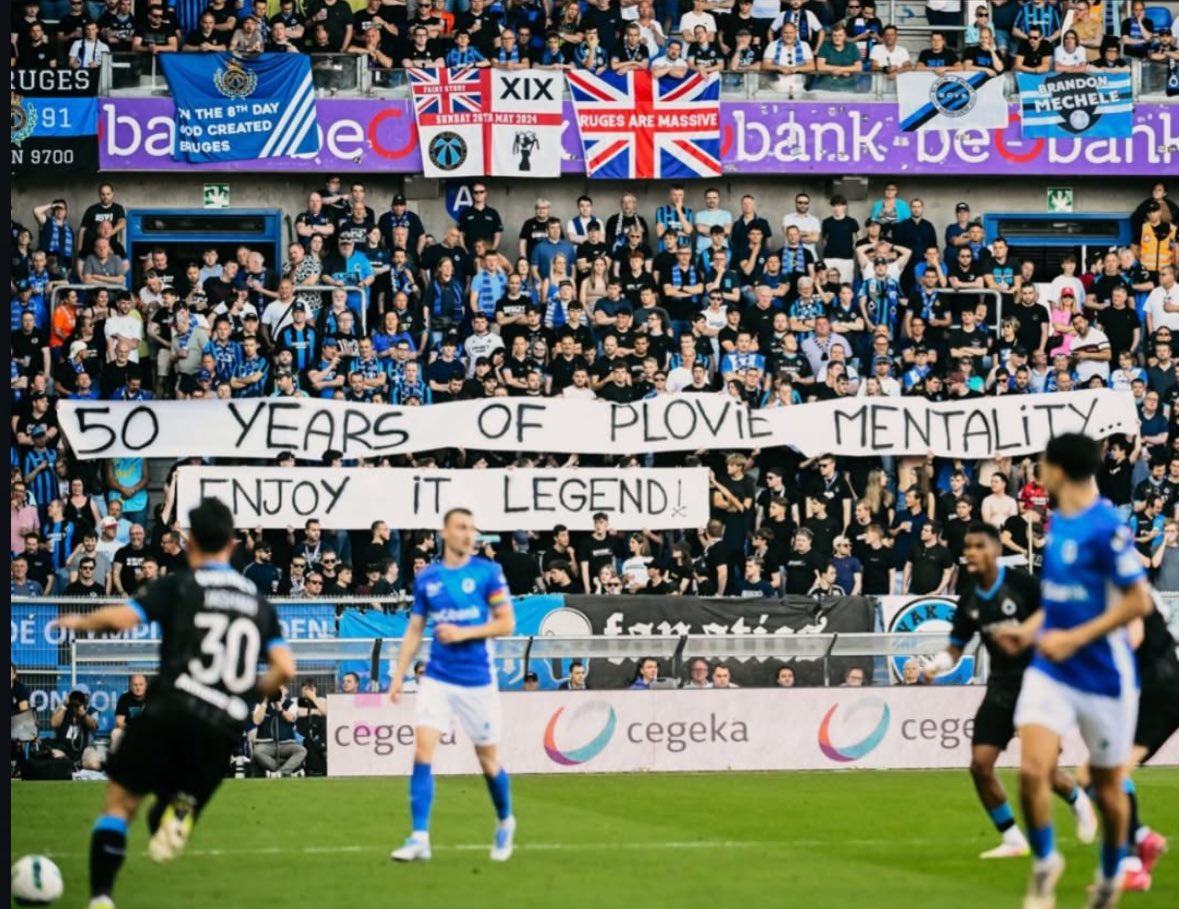 Banner van de week:

50 YEARS OF PLOVIE MENTALITY…