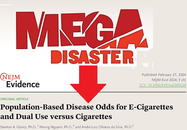 Garbage in – garbage out. The results of the recent meta-analysis on e-cigarettes are invalid tinyurl.com/3wmuhvym