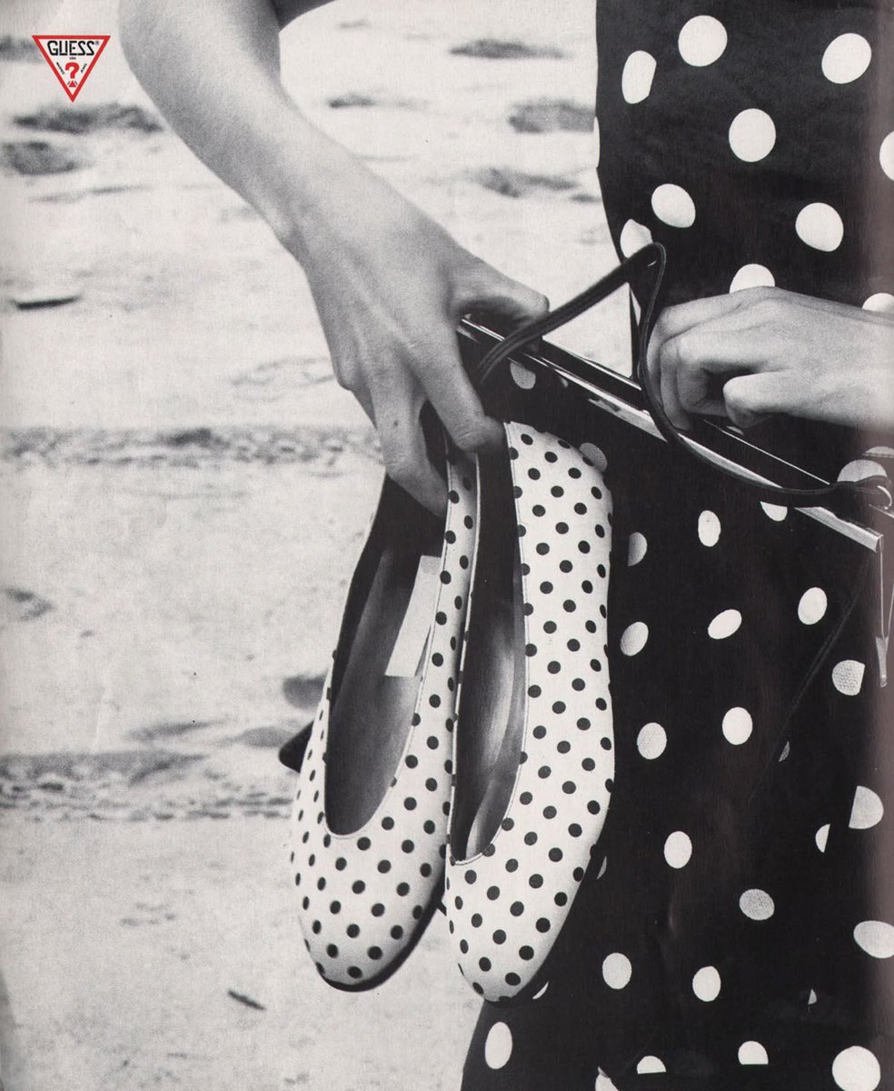 guess ad from 1989 issue of sassy