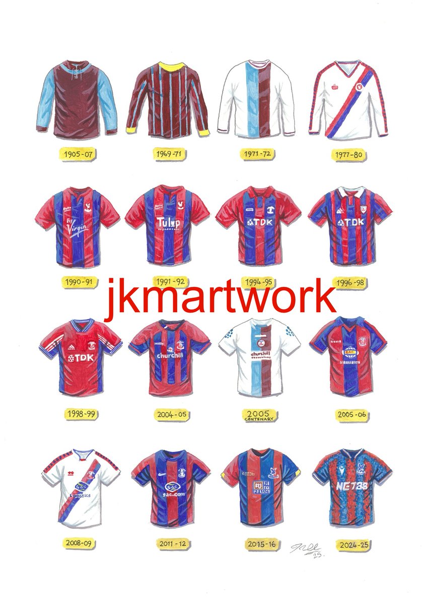 James Muddiman (@jkmartwork) on Twitter photo hi <a href="/OneMorePoint1/">One More Point - Crystal Palace FC Fanzine</a> <a href="/eagleeyedball/">Eagle-Eyed Football ๐ฆ
๐ฟ</a> <a href="/FYPFanzine/">Five Year Plan ๐ฆ
๐๐</a> @MatchdayCPFC #cpfc #shirts prints available now just ยฃ15 a3 size @ jkmartwork.com RT's appreciated hi <a href="/OneMorePoint1/">One More Point - Crystal Palace FC Fanzine</a> <a href="/eagleeyedball/">Eagle-Eyed Football ๐ฆ
๐ฟ</a> <a href="/FYPFanzine/">Five Year Plan ๐ฆ
๐๐</a> @MatchdayCPFC #cpfc #shirts prints available now just ยฃ15 a3 size @ jkmartwork.com RT's appreciated